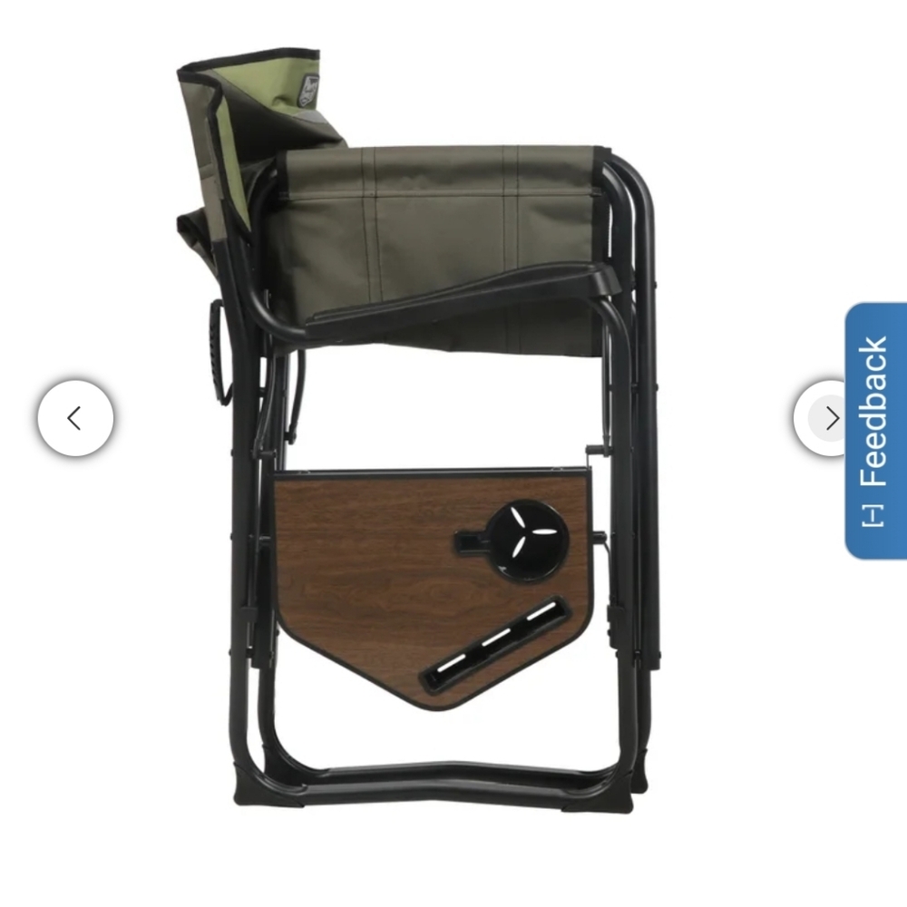 Timber Ridge 2-pack Director’s Chair, New - Picture 4 of 7